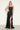 Prom Dresses Long Beaded Formal Tiered Slit Prom Dress Black
