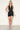 Cocktail Dresses Short Fitted Applique Corset Cocktail Dress Black