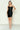 Cocktail Dresses Pleated Short Homecoming Corset Fitted Cocktail Dress Black