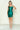 Cocktail Dresses Pleated Short Homecoming Corset Fitted Cocktail Dress Emerald