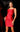 Cocktail Dresses Fitted Short Cocktail Homecoming Mini Dress Red