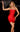 Cocktail Dresses Fitted Short Homecoming Cocktail Mini Dress Red