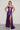 Prom Dresses Fitted Long Slit Formal Prom Metallic Dress Purple