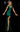 Prom Dresses Prom Fitted Long Formal Slit Dress Hunter