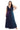 Plus Size Dresses Plus Size Long Formal Metallic Dress Peacock/Purple