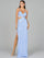 Prom Dresses Beaded Fringe Formal Long Prom Dress Periwinkle