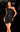 Cocktail Dresses Short Pleated Cocktail Sequin Dress Black