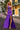 Prom Dress Long Prom High Slit Dress Purple
