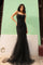 Prom Dresses Beaded Long Prom Mermaid Gown Black