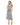 Formal Dresses Beaded A Line Tea Length Dress Silver