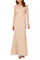 Formal Dresses Long Sleeve Beaded Formal Dress Biscotti