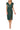 Cocktail Dresses Short Pleated Metallic Cocktail Dress Dark Ivy