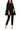 Jumpsuit Long Formal Capelet Jumpsuit Black