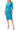 Cocktail Dresses Short Bodycon Zipper Cocktail Dress BLUE COAST