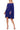 Cocktail Dresses Plus Size Short Cape Cocktail Dress Dark Blue Violet