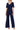 Jumpsuit Long Formal Mother of the Bride Jumpsuit Navy Sateen