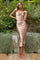 LaDivine BD103 Homecoming Midi Cocktail Dress