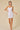 Cocktail Dresses Short Back Bow Ribbon Spaghetti Strap Bodycon Dress  Ivory