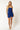 Cocktail Dresses Short Strapless Twisted Front Bodycon Dress Royal