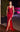 Prom Dresses Fitted Formal Glitter Slit Prom Dress Burgundy