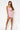Cocktail Dresses Short Spaghetti Strap Metallic Bodycon Mini Dress Pink Shiny Silver
