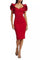 Cocktail Dresses Homecoming Short Cocktail Fitted Dress Red