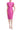 Cocktail Dresses Fitted Short Cape Cocktail Dress Pink