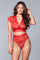 Bra Sets BW1789 Kayla Set Red