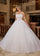 Wedding Dresses Long Glitter Pleated Wedding Dress Ivory