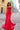 Prom Dresses Long Prom Fitted Trail Dress Red