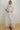 Formal Dresses Flutter Sleeve Chiffon Ribbon Long Dress White