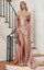 LaDivine CC2197C Plus Size Long Fitted Evening Gown