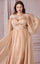 LaDivine CD243C Long  A Line Plus Size Formal Dress