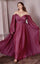 LaDivine CD243C Long  A Line Plus Size Formal Dress