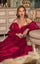 LaDivine CD243 Off Shoulder Long Sleeve Formal Dress