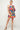 Cocktail Dresses Printed One Shoulder Short Dress Fuchsia/Royal