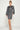 Cocktail Dresses Short Fitted Long Sleeve Shiny Dress Black