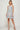 Cocktail Dresses Short Printed Spaghetti Strap Mini Dress White/Multi