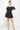 Cocktail Dresses Short Off Shoulder Ruffled Dress Black