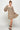 Cocktail Dresses Long Sleeve Cheetah Print Smocked Short Dress Camel