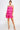 Cocktail Dresses Short Spaghetti Strap Tiered Mini Dress Fuchsia