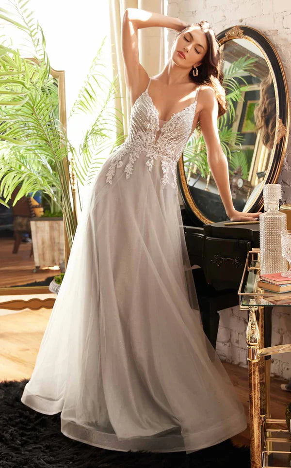 LaDivine CD874 Strapless Prom Dress