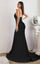 LaDivine CD888 Fitted Long Evening Gown