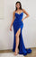LaDivine CD888 Fitted Long Evening Gown