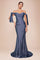 LaDivine CD943C Off Shoulder Sexy Formal Long Prom Dress