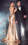 LaDivine CDS417 High Slit Sexy Prom Dress