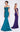 LaDivine CF158 Long Off Shoulder Formal Prom Dress Gown