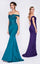 LaDivine CF158 Long Off Shoulder Formal Prom Dress Gown