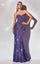 LaDivine CH151 Mermaid Long Sequins Prom Dress
