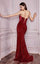 LaDivine CH151 Mermaid Long Sequins Prom Dress